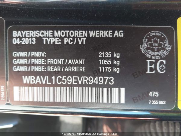 2014 BMW X1 XDRIVE28I — I19