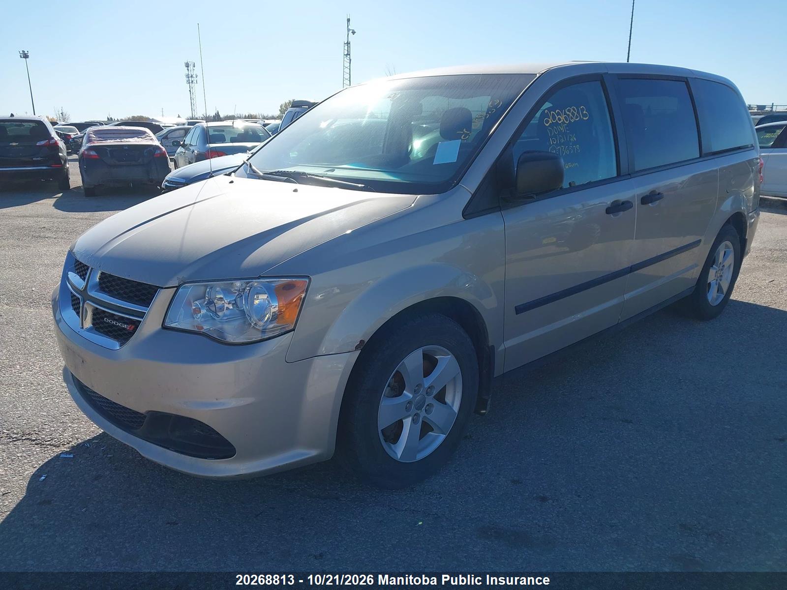 2015 DODGE GRAND CARAVAN SE — I2