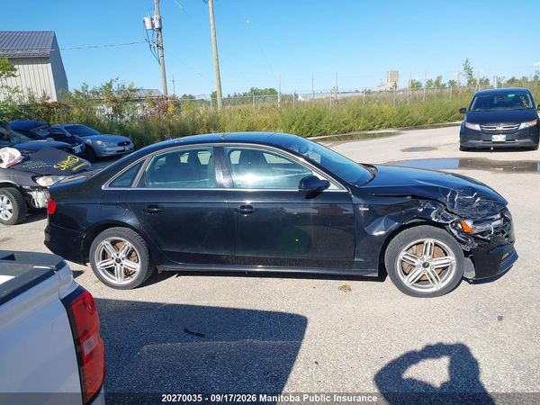2015 AUDI A4 PROGRESSIV 2.0 TFSI QUATTRO quattro Premium Plus — I13