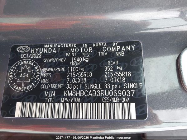 2024 HYUNDAI KONA PREFERRED