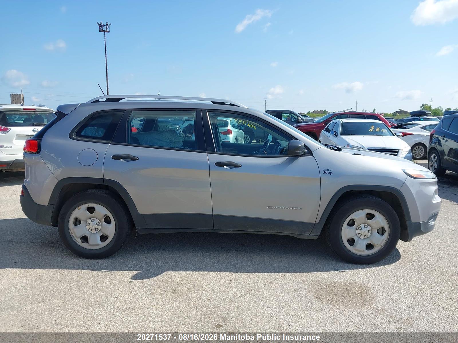 2016 JEEP CHEROKEE SPORT