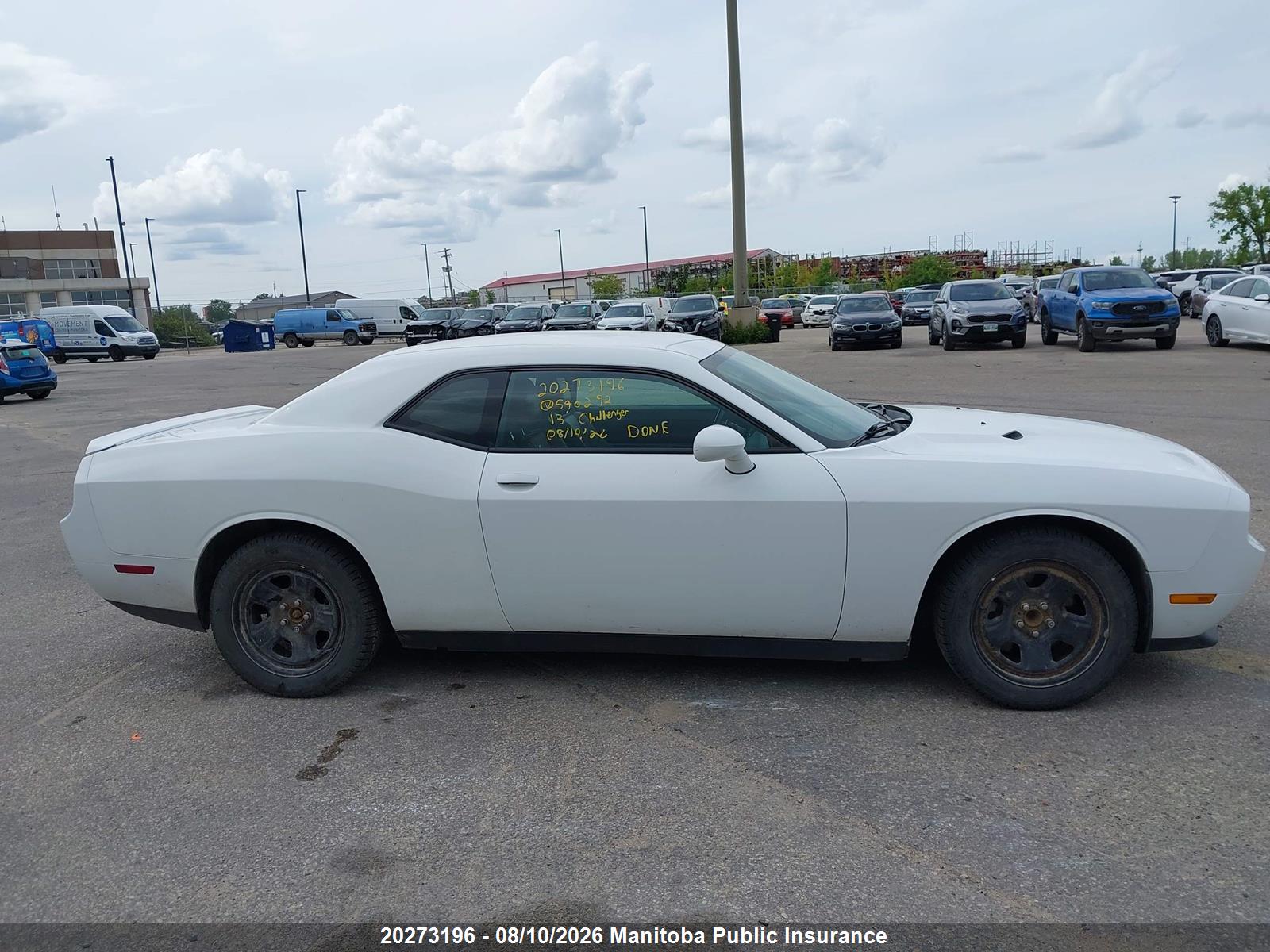 2013 DODGE CHALLENGER SXT