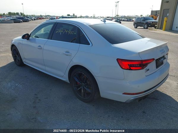 2018 AUDI S4 3.0T QUATTRO