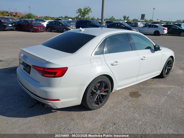2018 AUDI S4 3.0T QUATTRO