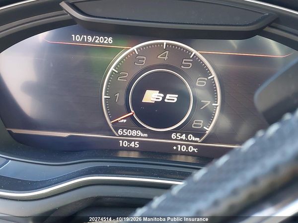 2018 AUDI A5 2.0T QUATTRO — I15