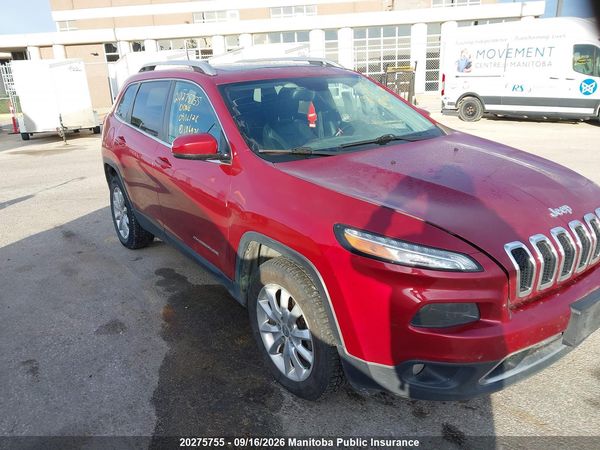 2016 JEEP CHEROKEE LIMITED — I6