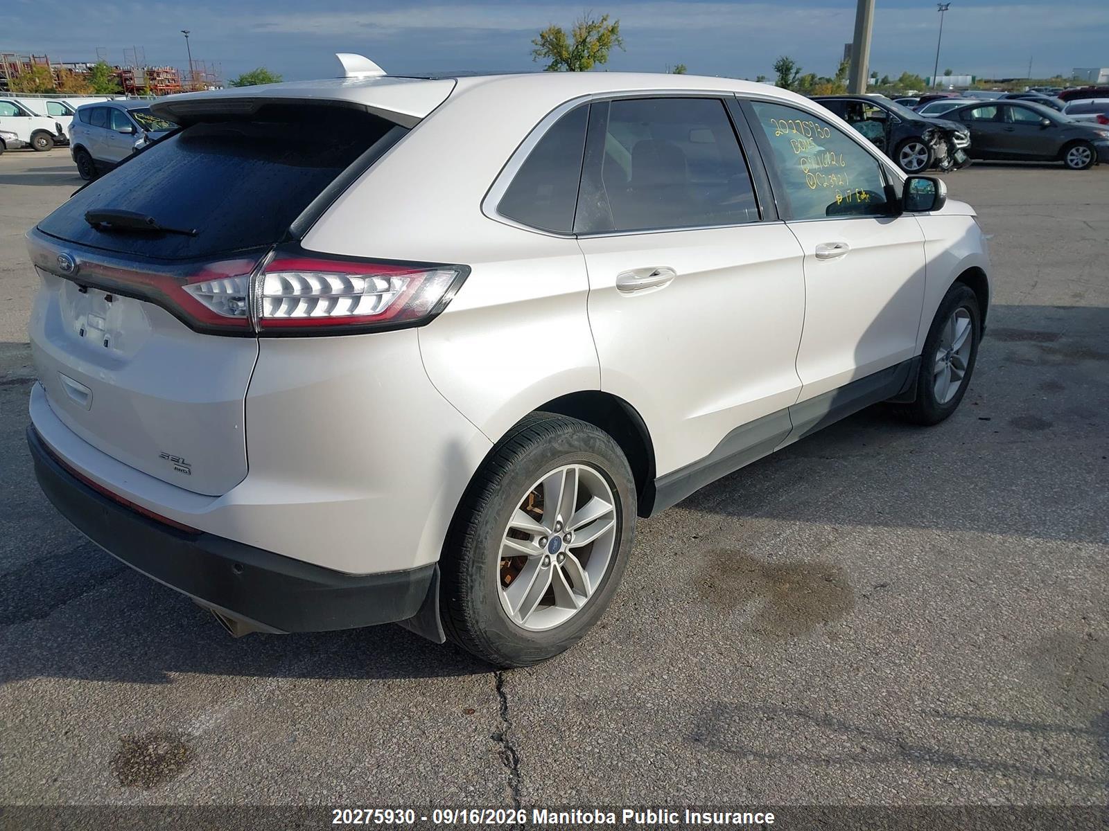 2017 FORD EDGE SEL — I4