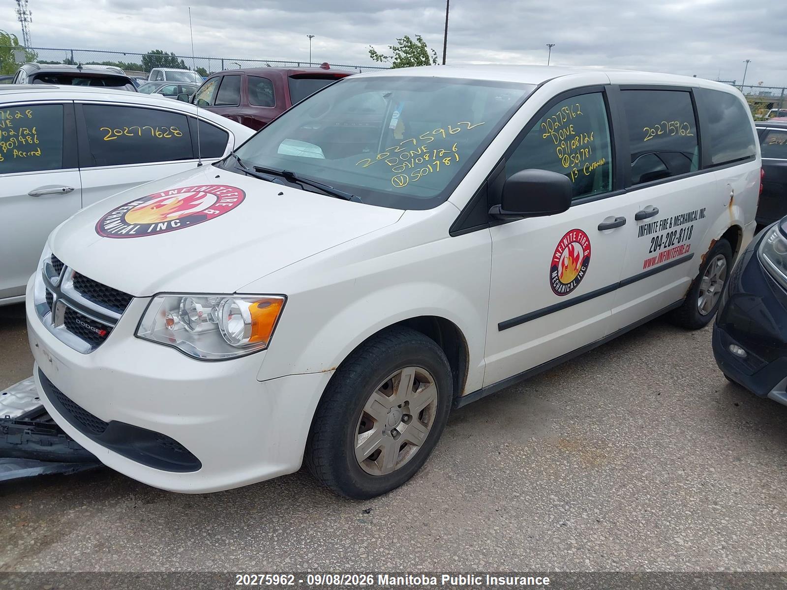 2013 DODGE GRAND CARAVAN SE