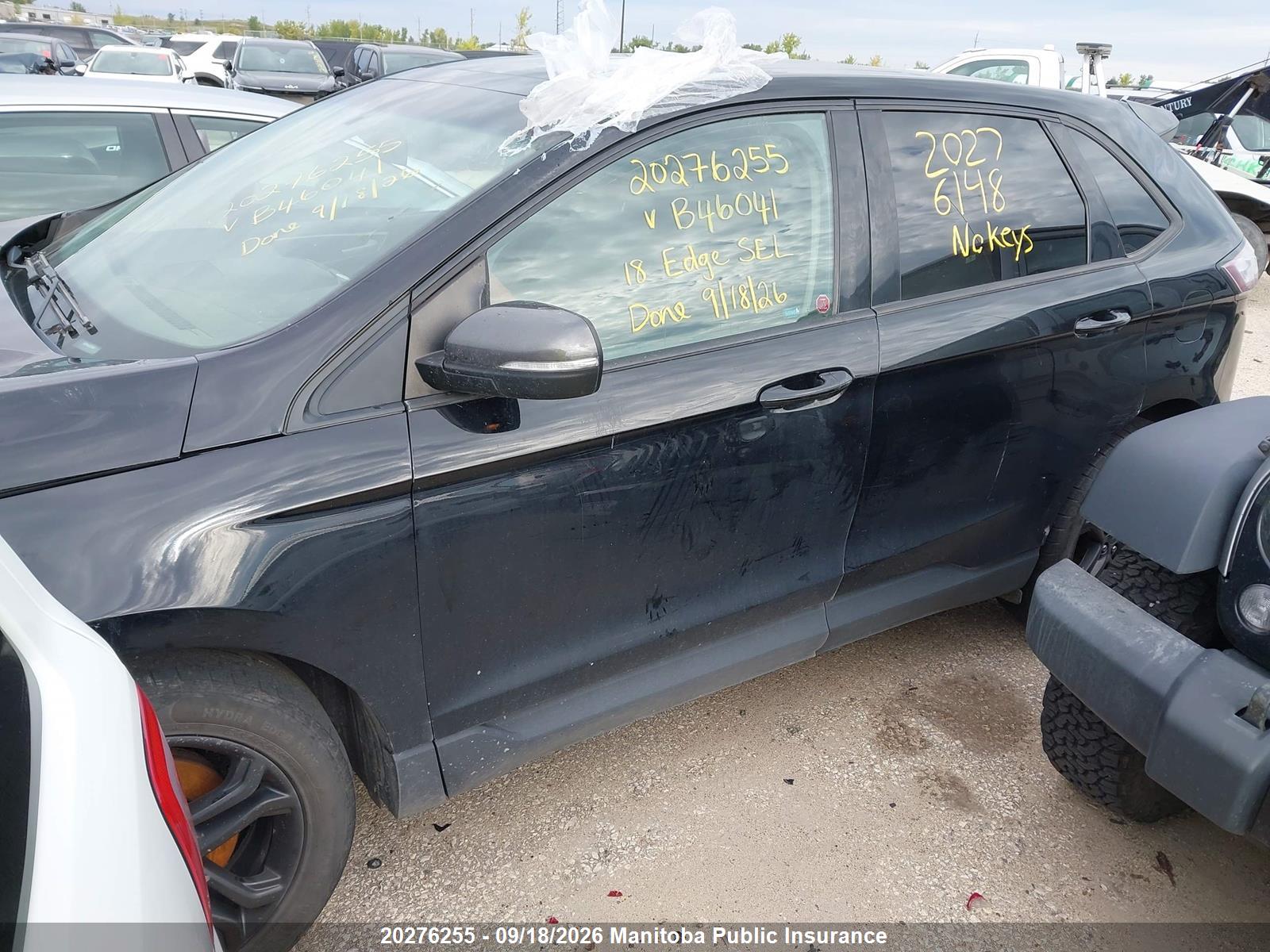 2018 FORD EDGE SEL — I2