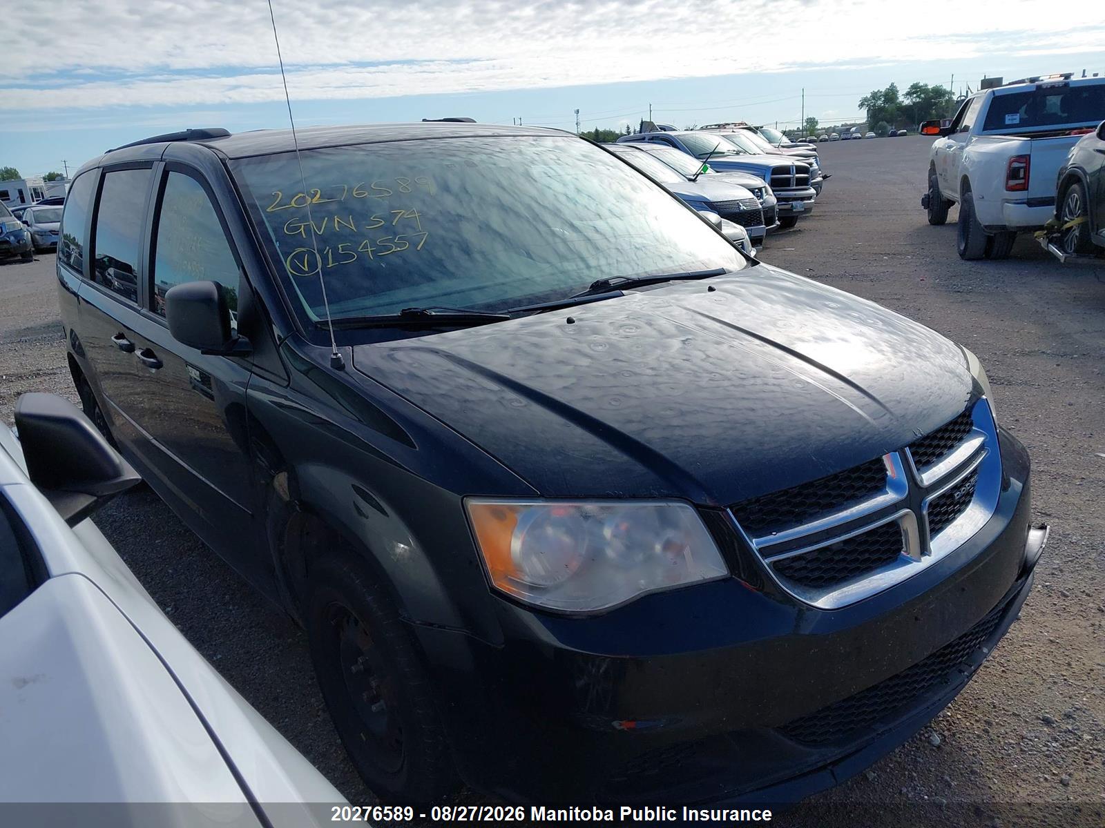 2012 DODGE GRAND CARAVAN SE