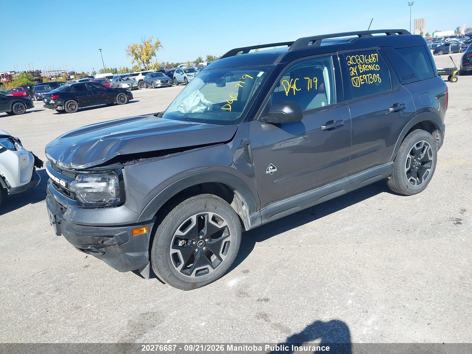 2024 FORD BRONCO SPORT OUTER BANKS — I2