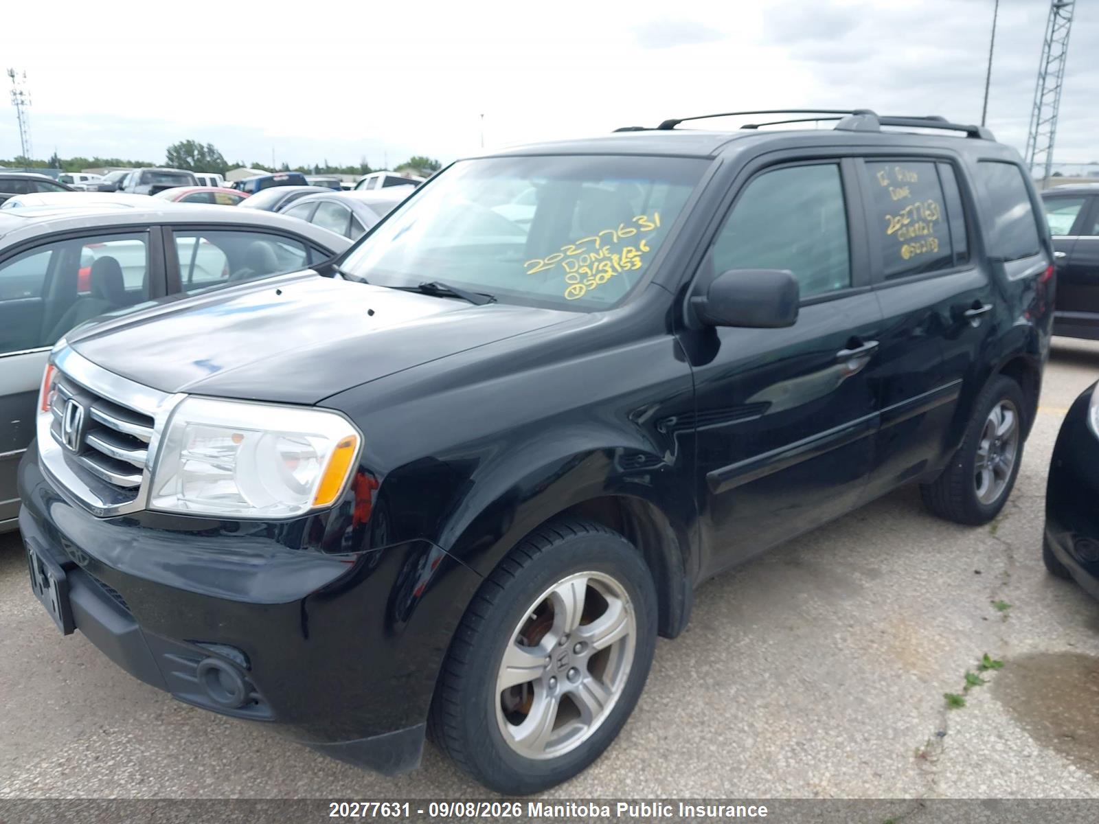 2012 HONDA PILOT LX