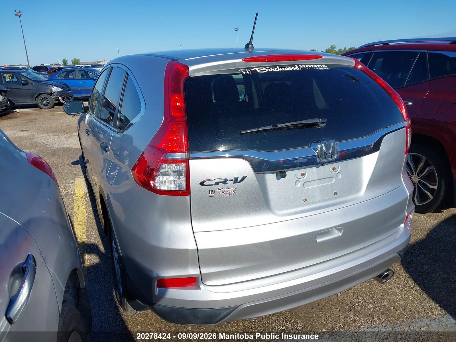 2015 HONDA CR-V LX