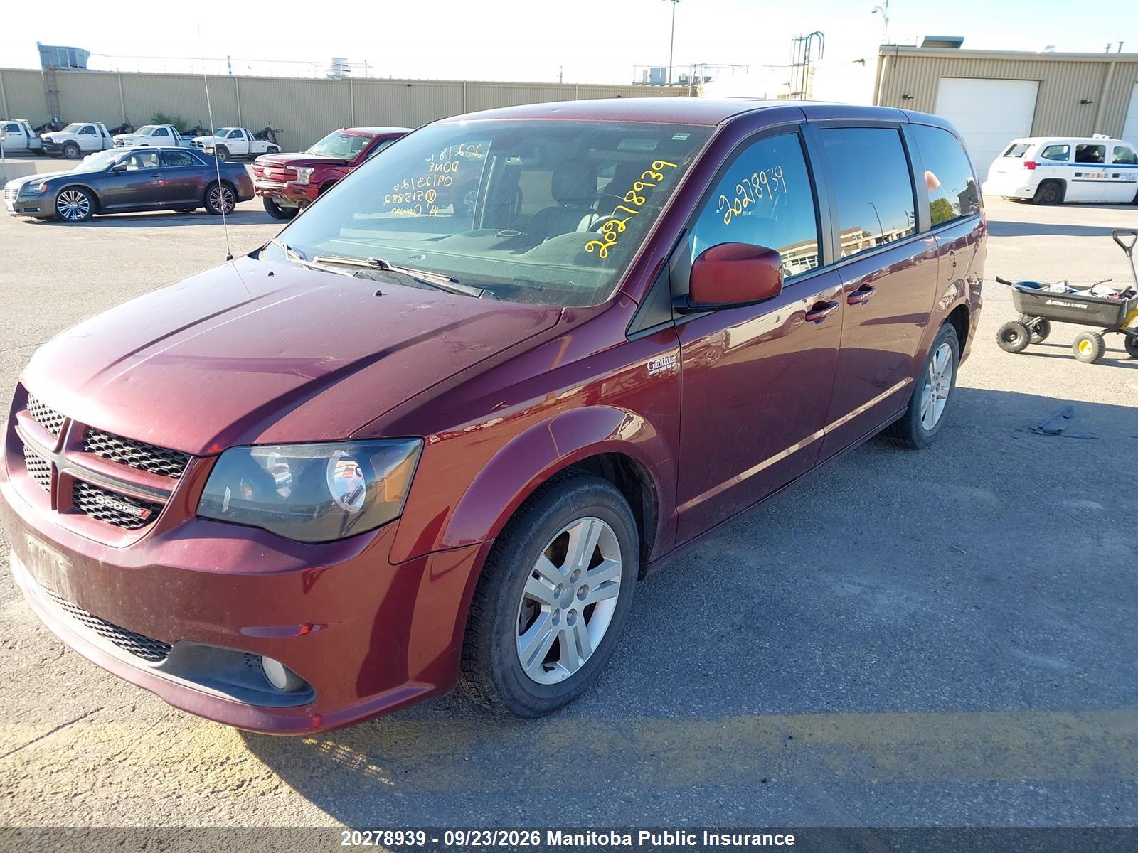 2019 DODGE GRAND CARAVAN GT — I2