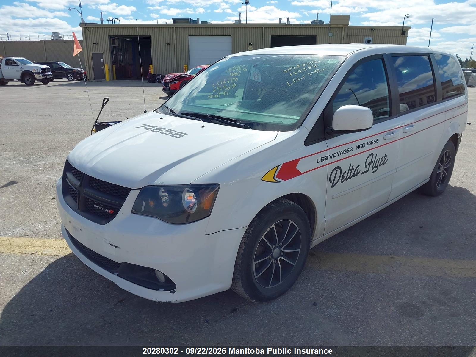 2017 DODGE GRAND CARAVAN SXT — I2