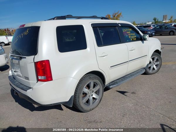 2012 HONDA PILOT TOURING — I4