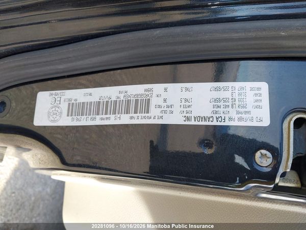 2016 DODGE GRAND CARAVAN SXT — I9