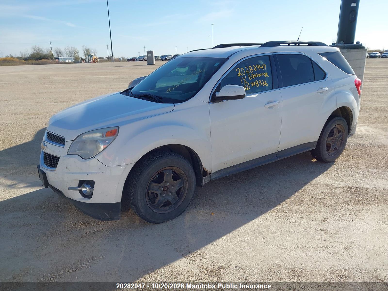 2012 CHEVROLET EQUINOX LT — I2