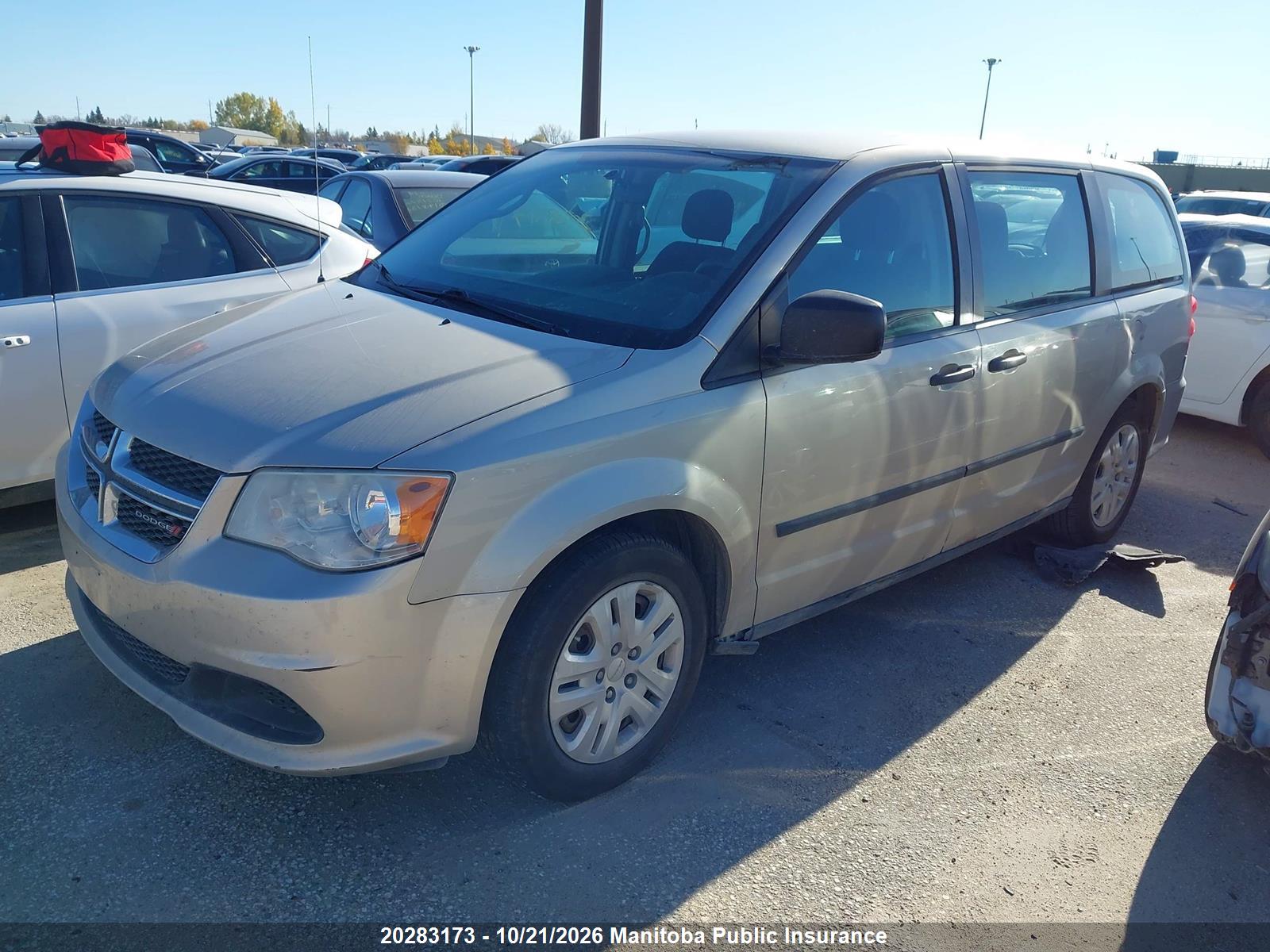 2014 DODGE GRAND CARAVAN SE — I2