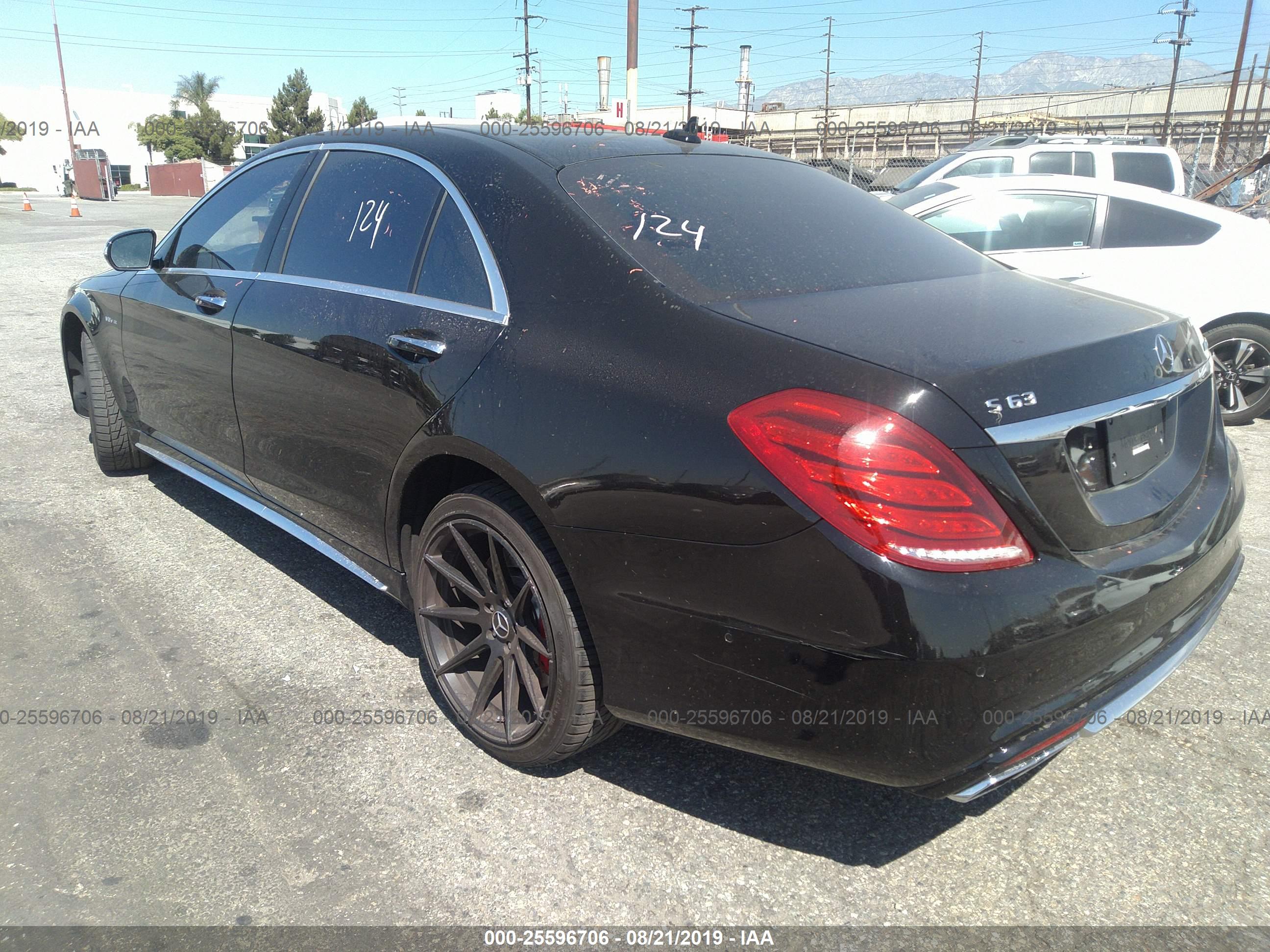 2016 MERCEDES-BENZ S 63 AMG