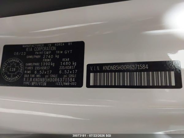 2024 KIA CARNIVAL LX