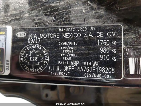 2018 KIA FORTE LX Pop,S,EX