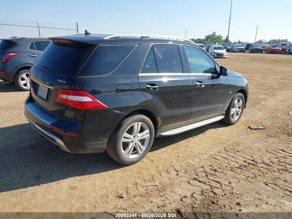 2012 MERCEDES-BENZ ML 350 4MATIC