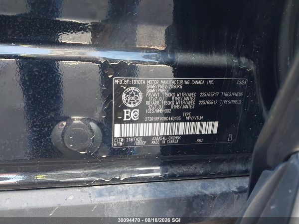 2024 TOYOTA RAV4 XLE/XLE PREMIUM