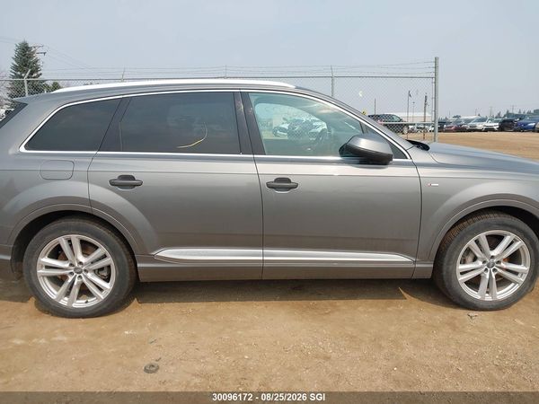 2017 AUDI Q7 PROGRESSIV S-LINE