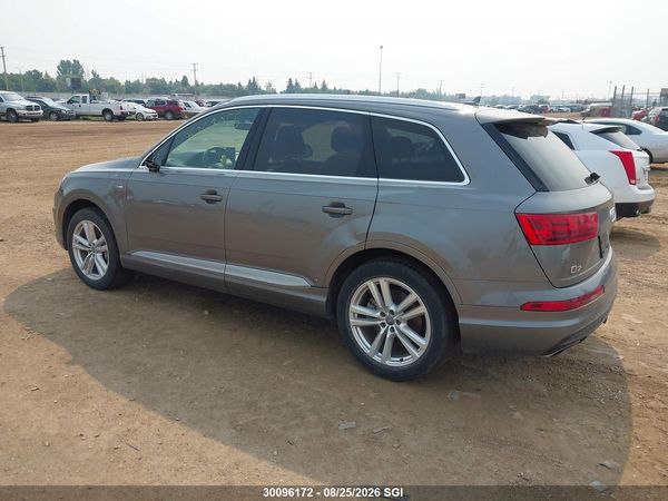 2017 AUDI Q7 PROGRESSIV S-LINE