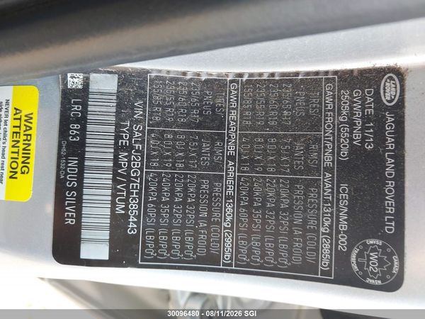 2014 LAND ROVER LR2 Base