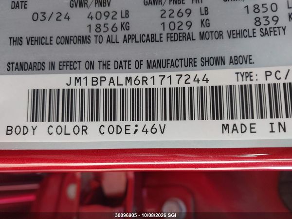 2024 MAZDA 3 PREFERRED — I9