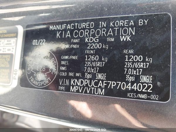 2023 KIA SPORTAGE LX
