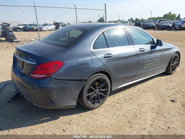 2016 MERCEDES-BENZ C 300 4MATIC