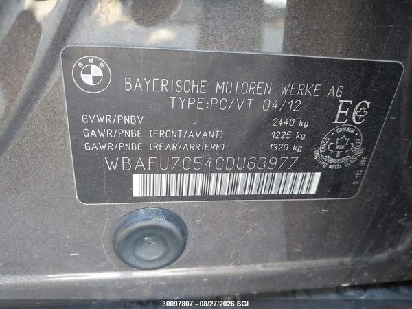 2012 BMW 535 XI
