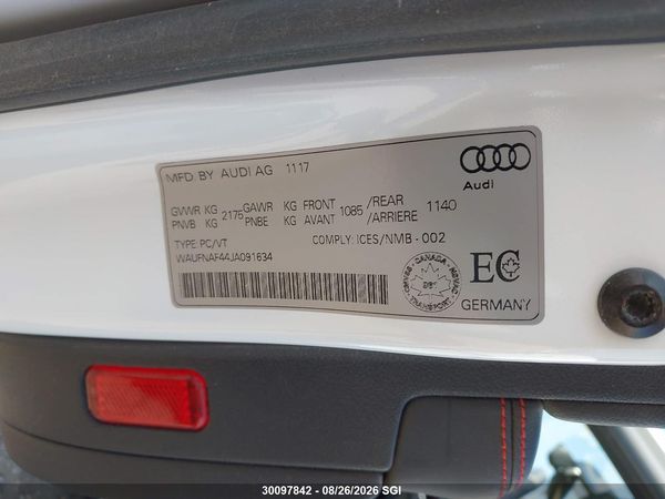 2018 AUDI A4 PRESTIGE