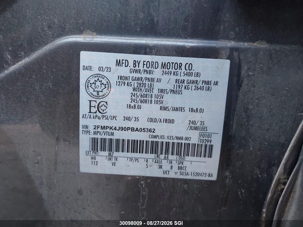 2023 FORD EDGE SEL