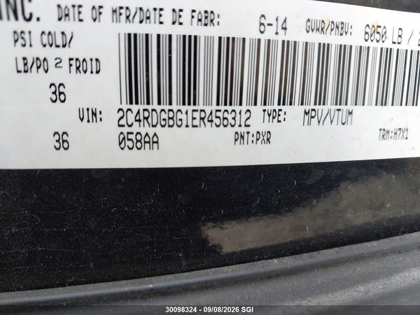 2014 DODGE GRAND CARAVAN SE