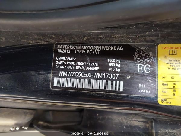 2014 MINI COOPER S COUNTRYMAN