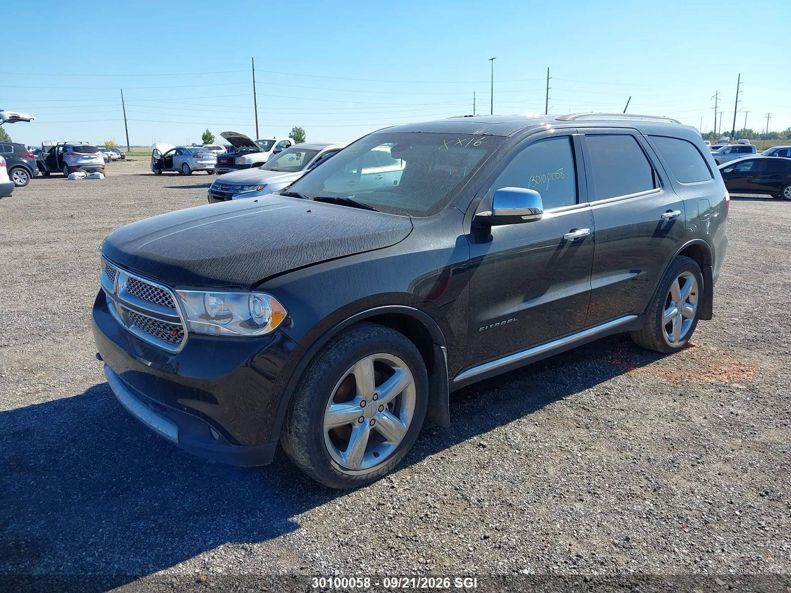 2013 DODGE DURANGO CITADEL — I2