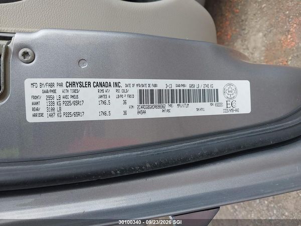 2013 DODGE GRAND CARAVAN SE — I9