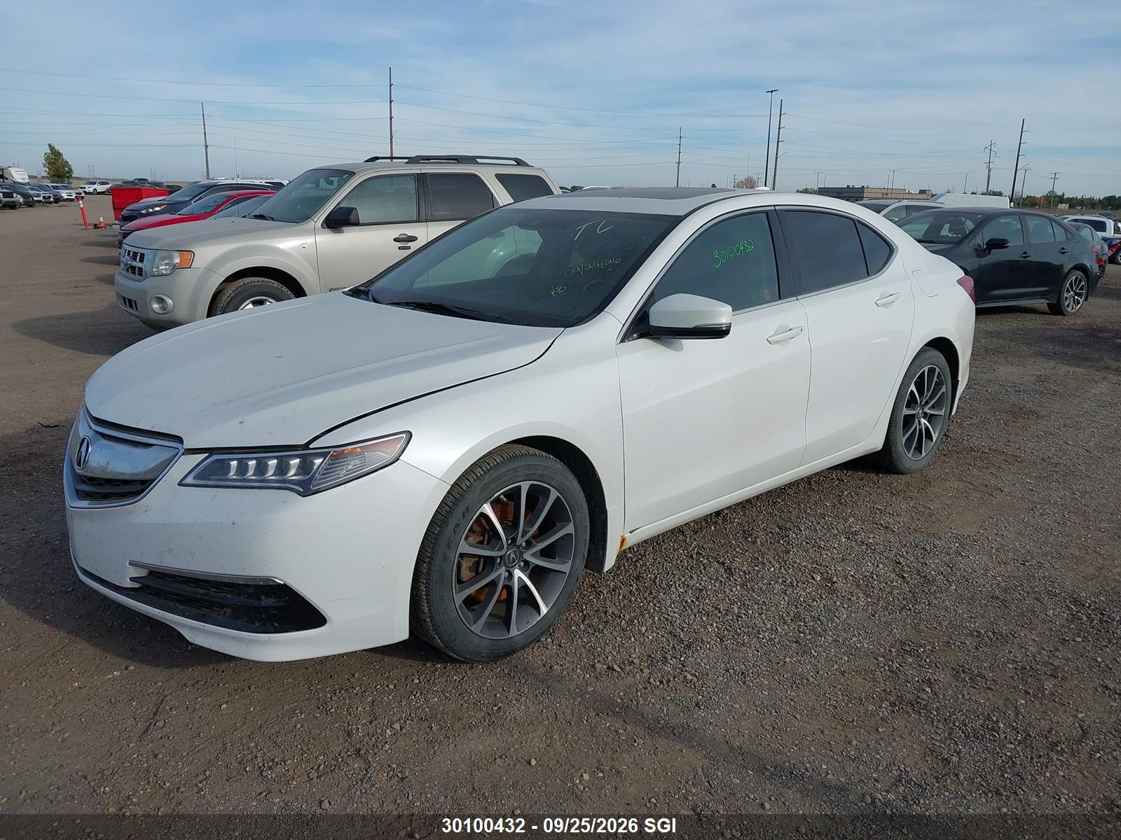 2016 ACURA TLX TECH — I2