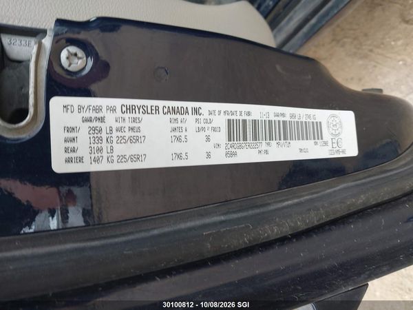 2014 DODGE GRAND CARAVAN SE — I9