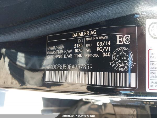 2014 MERCEDES-BENZ C 350 4MATIC — I9