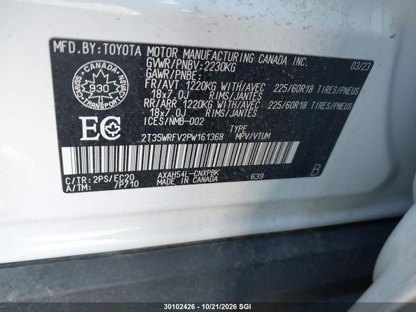 2023 TOYOTA RAV4 XSE — I9