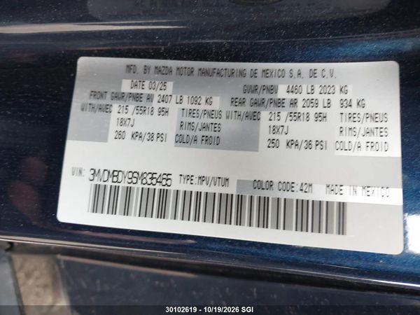 2025 MAZDA CX-30 PREMIUM — I9