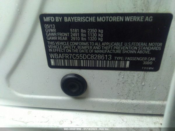 2013 BMW 535I