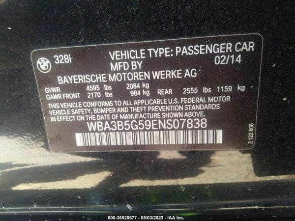 2014 BMW 328I XDRIVE