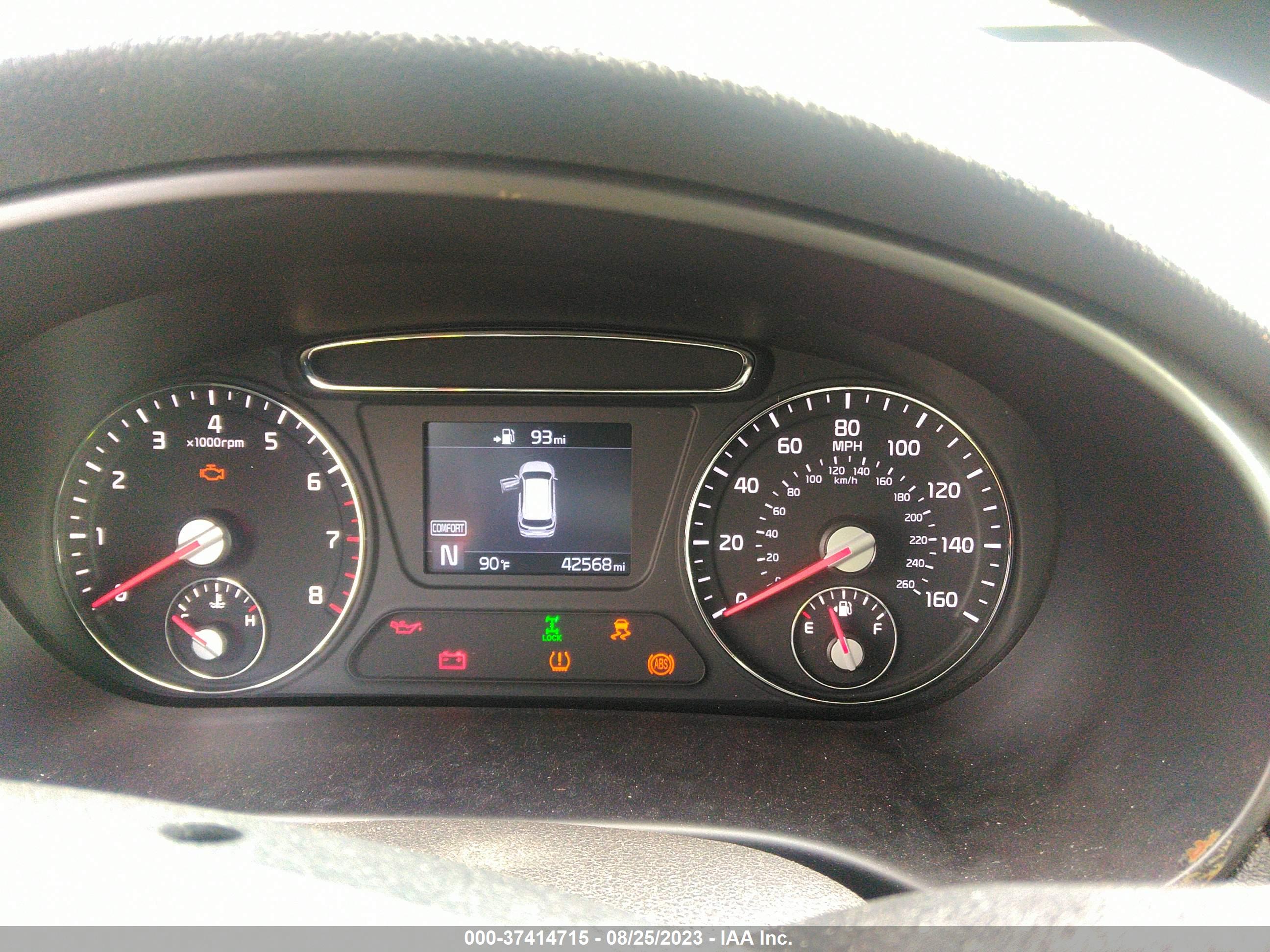 2019 KIA SORENTO 2.4L LX