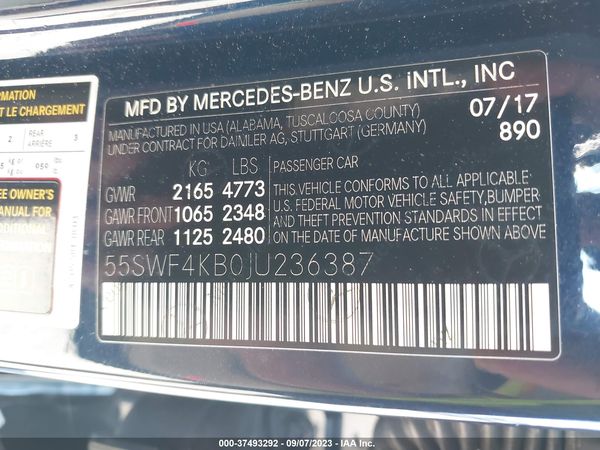 2018 MERCEDES-BENZ C 300 4MATIC